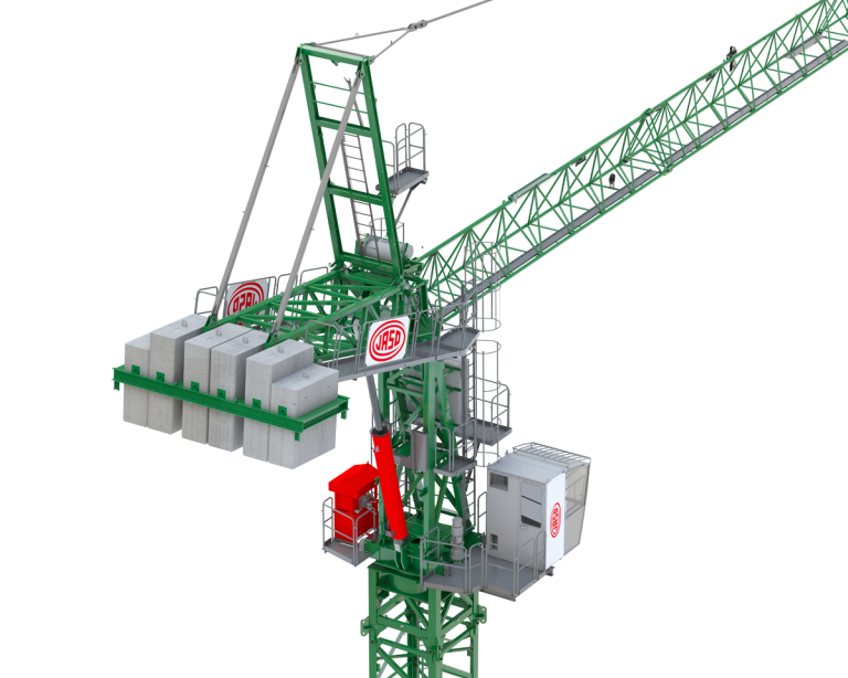 Hydraulic Luffing Cranes JASO Tower Cranes